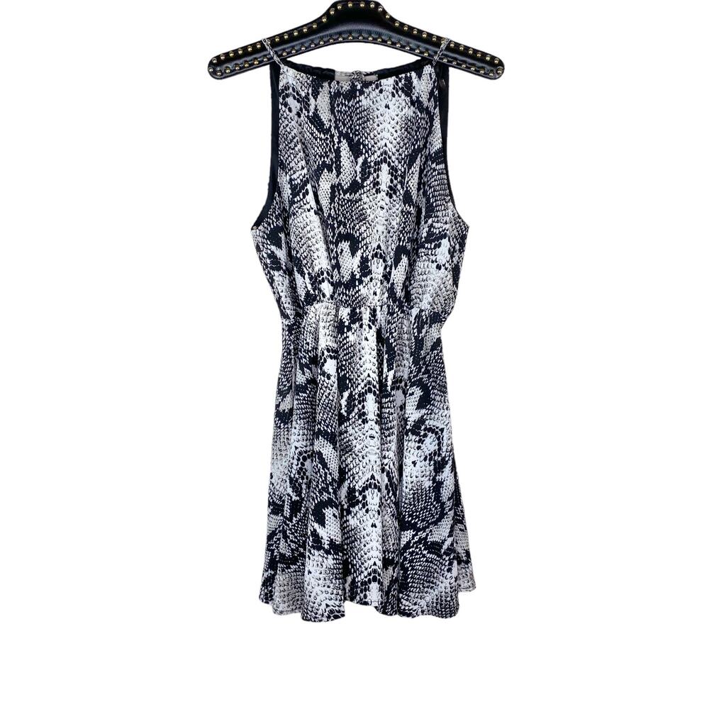 Trac Snake Skin Sleeveless Mini Dress Small - Picture 9 of 9
